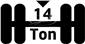MUSTAFA CEYLAN - Оси 14 Тонн С 6-Тью Шпильками И Диском 24" Для Низкорамных Прицепов - 14 тонн/Двускатная шина